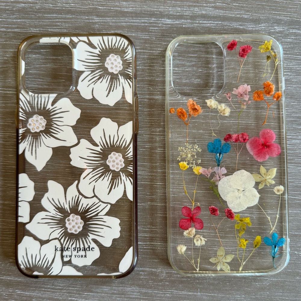 12/13 pro max iPhone cases including Kate Spade case! Great condition.